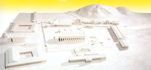 Plastico di Olimpia antica